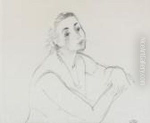 Portrait De Femme by Andre Derain