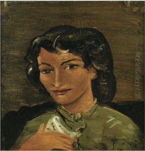 Portrait De Femme by Andre Derain
