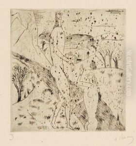 Couple Au Borddu Torrent by Andre Derain
