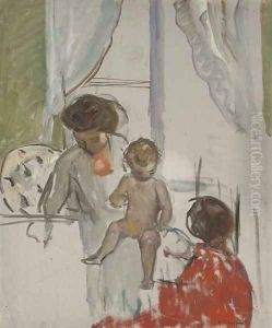 Mere et enfant by Henri Lebasque