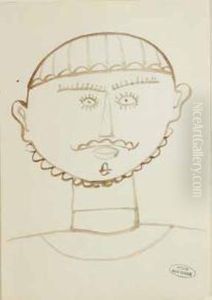 Tete D'homme by Andre Derain