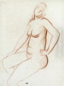 Femme Nue Assise by Andre Derain