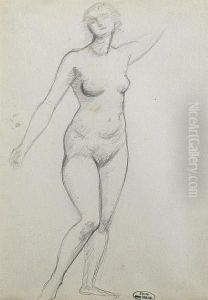 Standing Female Nude by Andre Derain