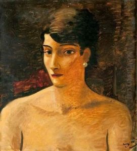 Femme Nue En Buste