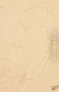 Profil D'homme by Andre Derain