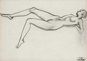 Nu Allonge by Andre Derain
