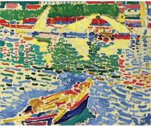 Barques Au Port De Collioure by Andre Derain