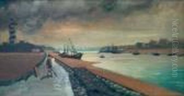 L'entree Du Port De Gravelines - view 1