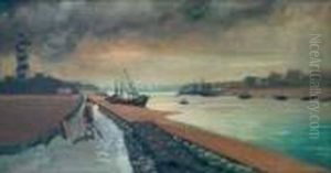 L'entree Du Port De Gravelines by Andre Derain