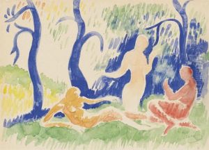 Les Baigneuses by Andre Derain
