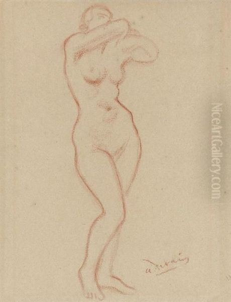 Nu Aux Bras Leves - view 1