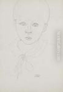 Portrait De Toby- Cavalier by Andre Derain