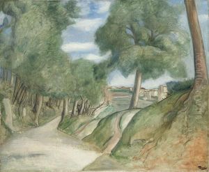 La Route Castel Gandolfo by Andre Derain