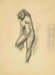 Femme Nue Penchee by Andre Derain