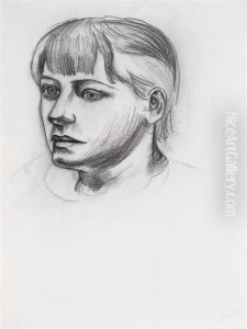 Portrait De Femme by Andre Derain