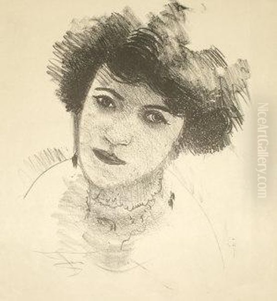 Portrait Of Young Woman - view 1