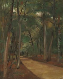 Chemin En Foret De Fontainebleau by Andre Derain