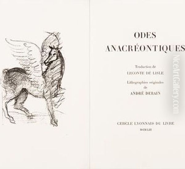 Odes Anacreontiques. - view 1