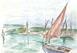 Le Port de Cannes by Henri Lebasque