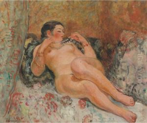 Nu allonge by Henri Lebasque