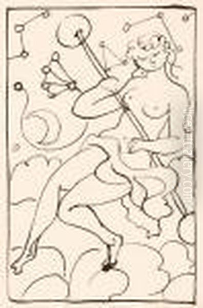 Femme Dans Le Nuage - view 1