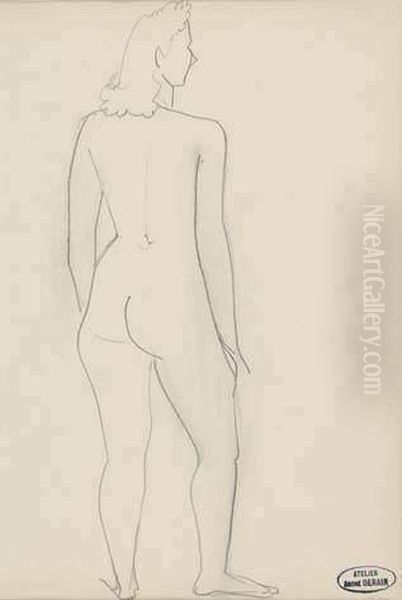Le Modele Nu, Trois-quarts Dos - view 1
