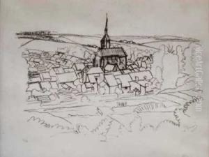 Village D'ile De France by Andre Derain