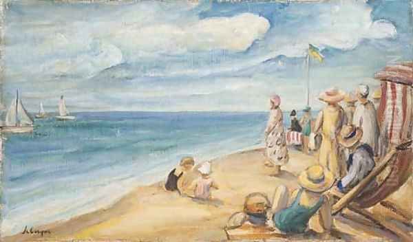 Sur la plage - view 1