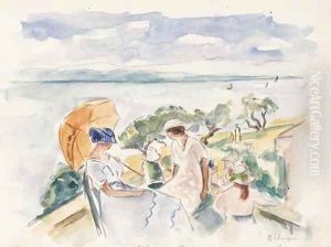 Sur la terrasse