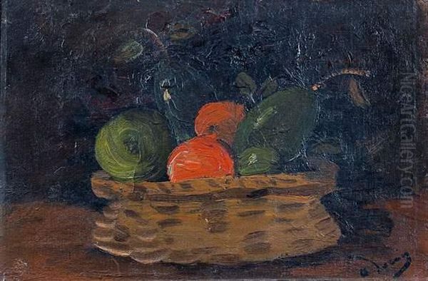 Nature Morte Au Panier De Fruits - view 1