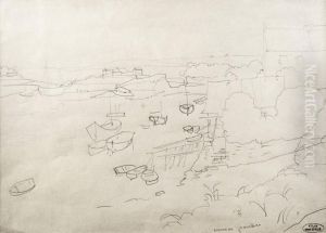 Port Auxenvirons De Gravelline by Andre Derain