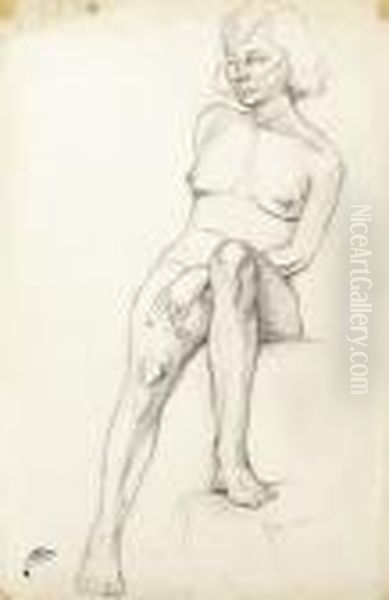 Seated Model - view 1