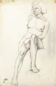 Seated Model by Andre Derain