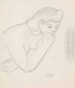 Nu Accoude by Andre Derain