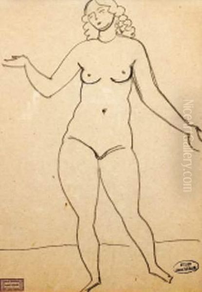 Modele Nu Debout - view 1