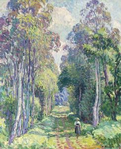 Pierrefonds, la promenade en forat by Henri Lebasque