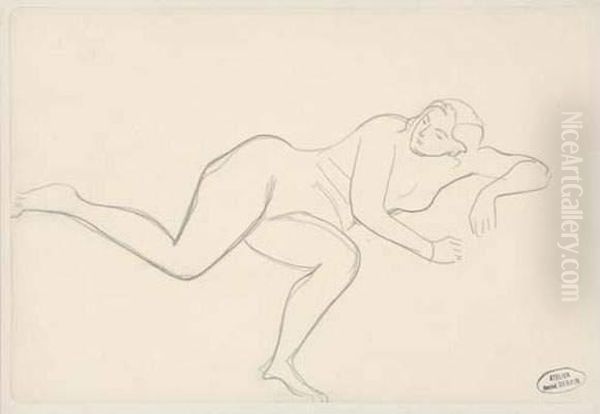 Femme Nue Couchee - view 1