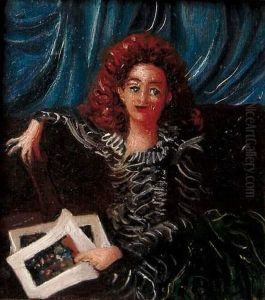 Portrait De L'actrice Gaby Sylvia