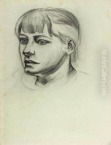Kopf Eines Jungen Madchens - view 1