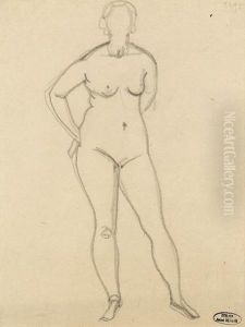 Femme Nue. by Andre Derain