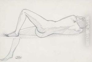 Nu Couche by Andre Derain