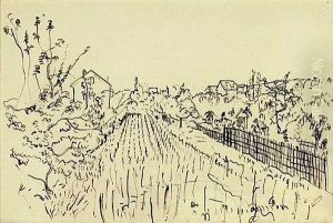 Les Vignes, Circa 1903 by Andre Derain