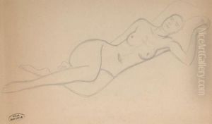 Nu Allonge by Andre Derain