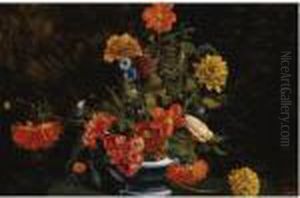 Vase De Fleurs by Andre Derain