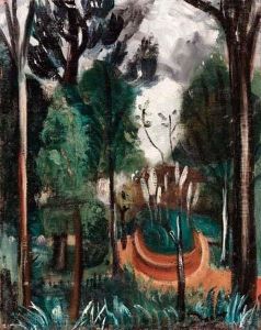 Paesaggio Nei Dintorni Di Castel Gandolfo - (1920-21) by Andre Derain