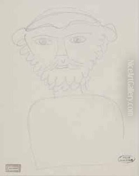 Visage A L'antique Barbu - view 1
