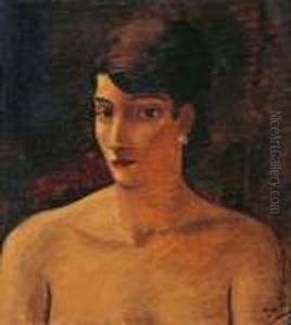 Portrait De Madame Guillaume by Andre Derain