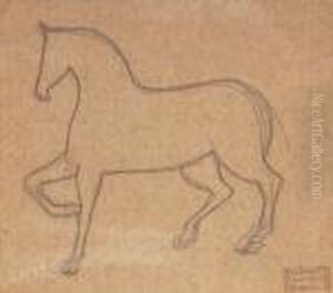 Cheval Au Pas by Andre Derain