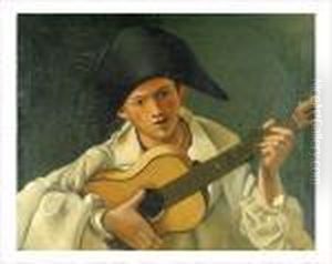 L'arlequin Guitariste, Vers 1930 by Andre Derain