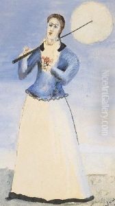 Femme A L'ombrelle